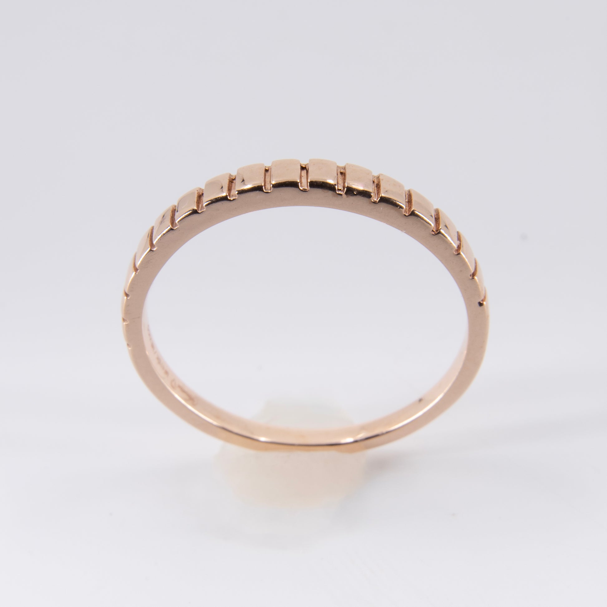 Anillo Oro Rosa 10k