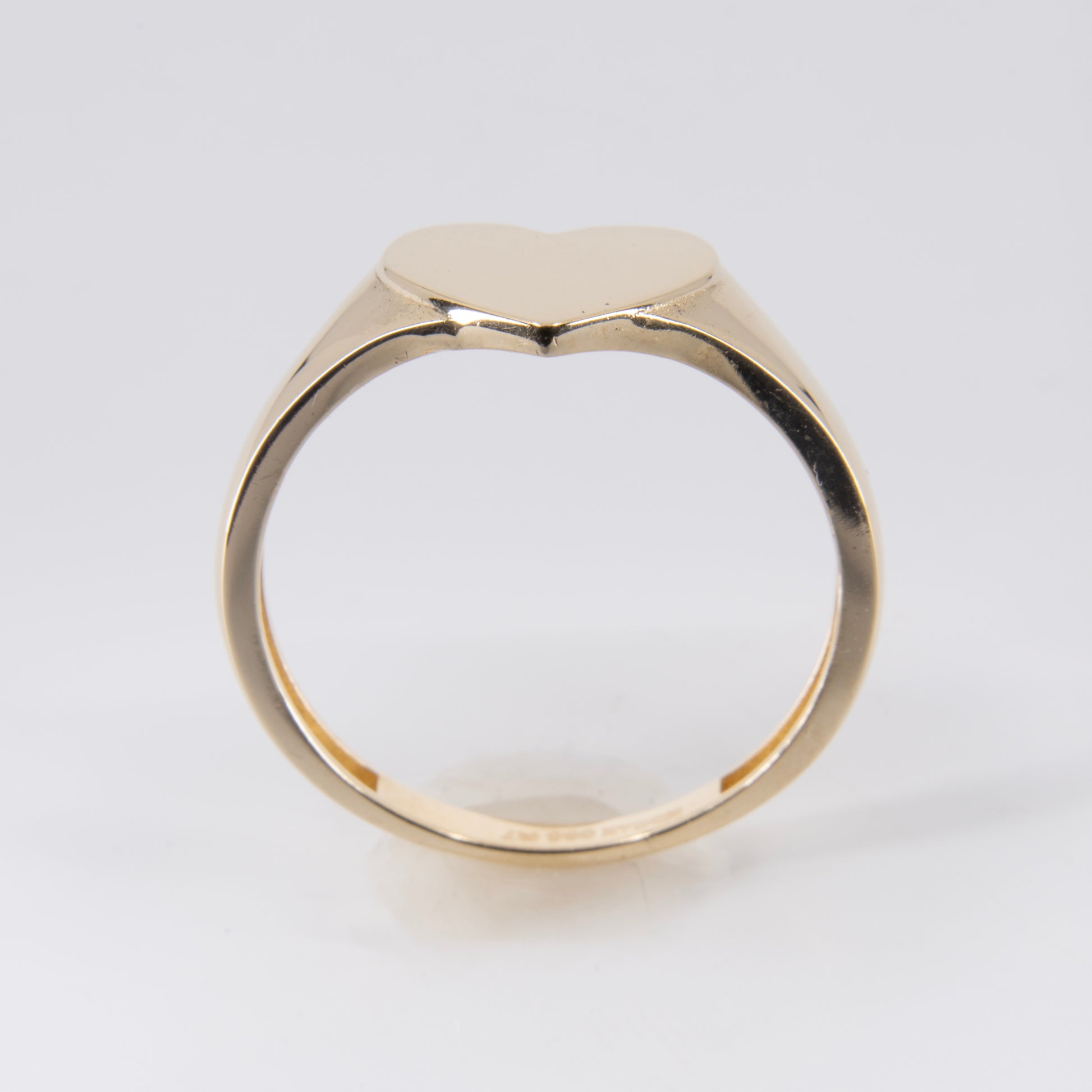 Anillo de Corazón Oro 14 kilates