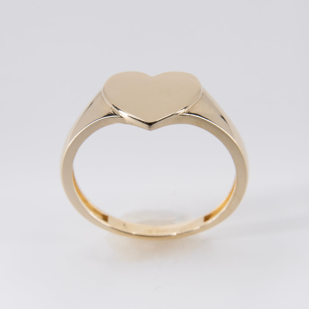 Anillo de Corazón Oro 14 kilates