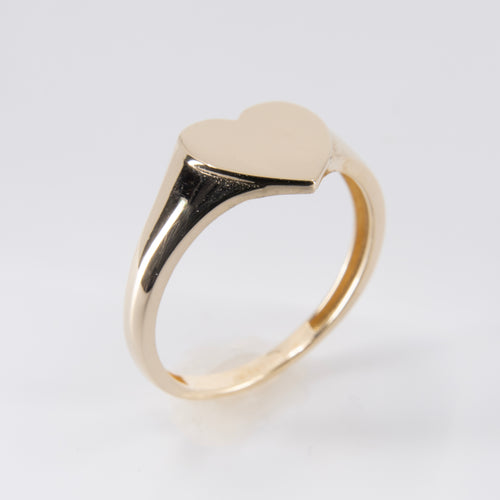 Anillo de Corazón Oro 14 kilates