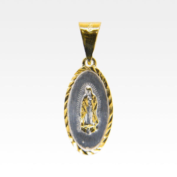 Medalla del Divino Rostro / Virgen de Guadalupe - Plata - Vanessa Joyas