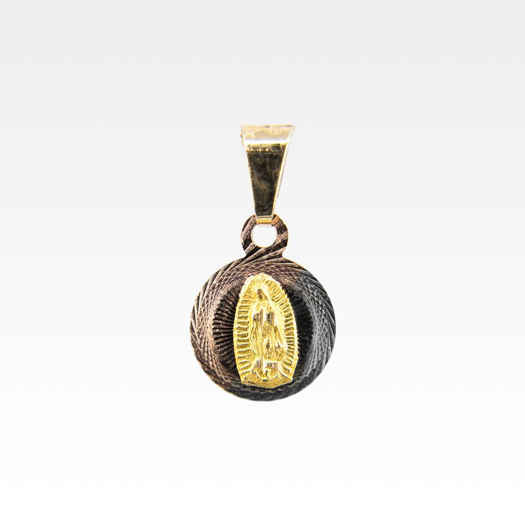Medalla de la Virgen de Guadalupe - Oro 10k Florentino - Vanessa Joyas