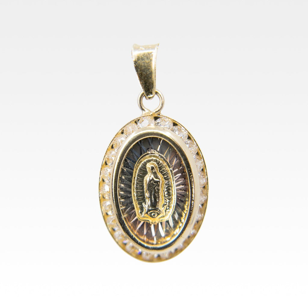 Medalla Virgen de Guadalupe 10k Oro Amarillo - Vanessa Joyas