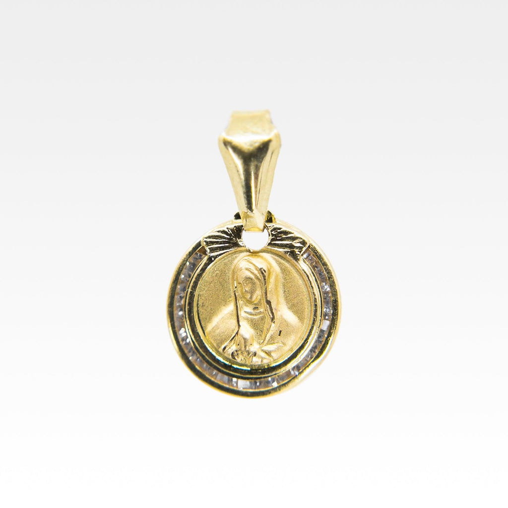 Medalla de Virgen de Guadalupe Oro 10k - Vanessa Joyas