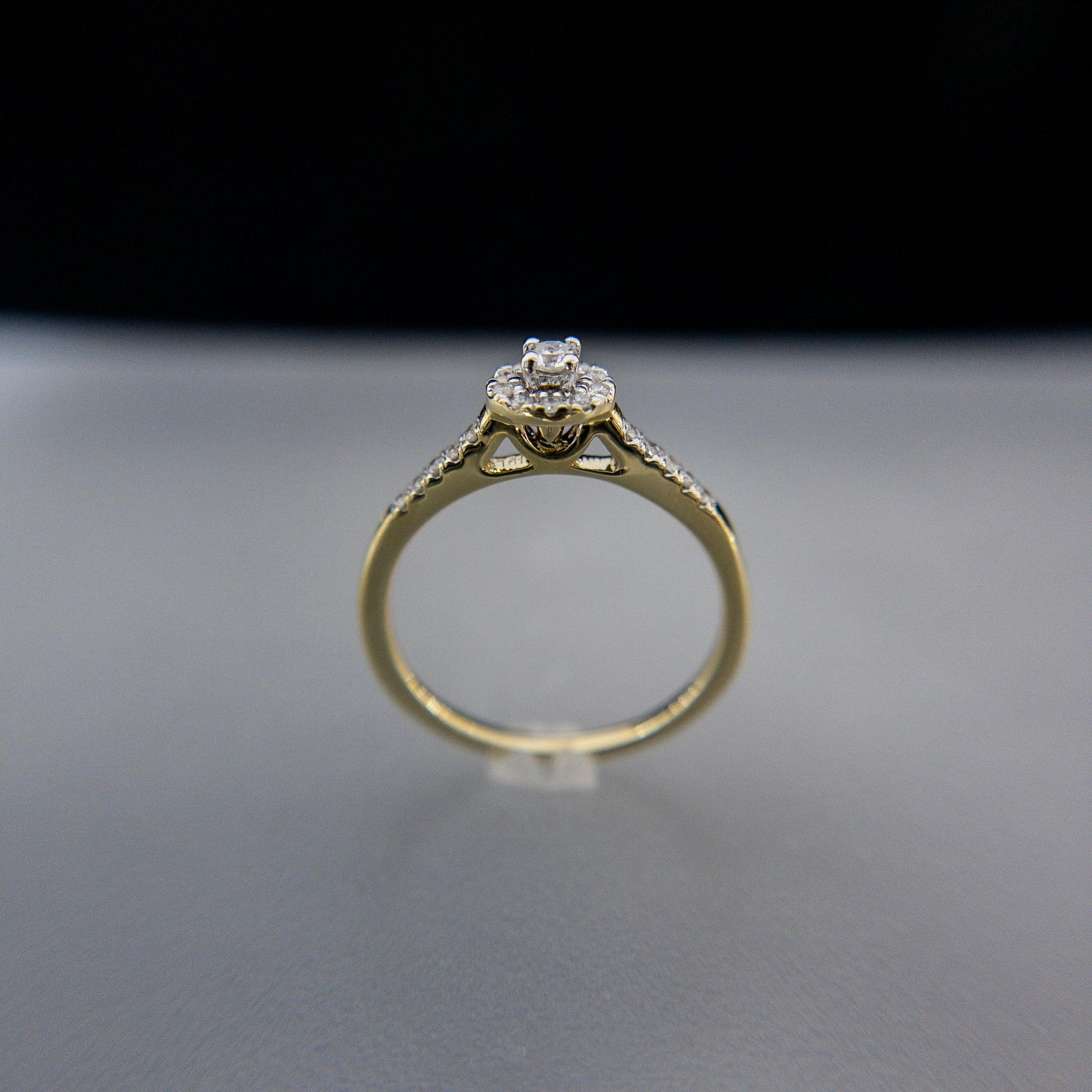 Anillo de Compromiso 17 puntos de Diamante - Vanessa Joyas