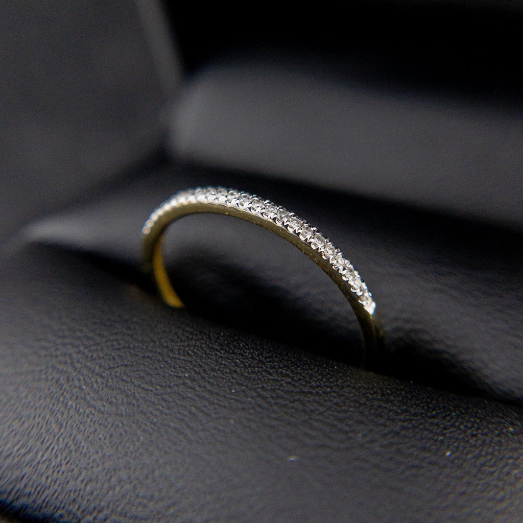 Churumbela Oro 14k con Diamantes 0.08ctw - Vanessa Joyas