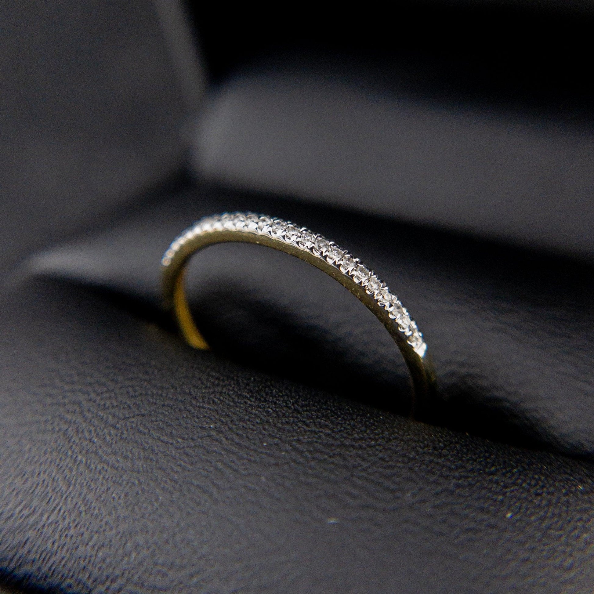 Churumbela Oro 14k con Diamantes 0.08ctw - Vanessa Joyas