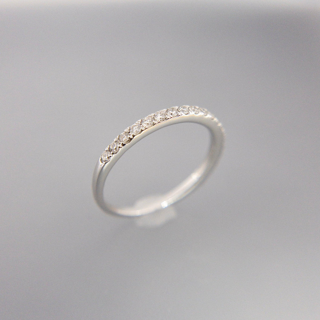 Churumbela con Diamantes 0.33ctw Oro Blanco - Vanessa Joyas