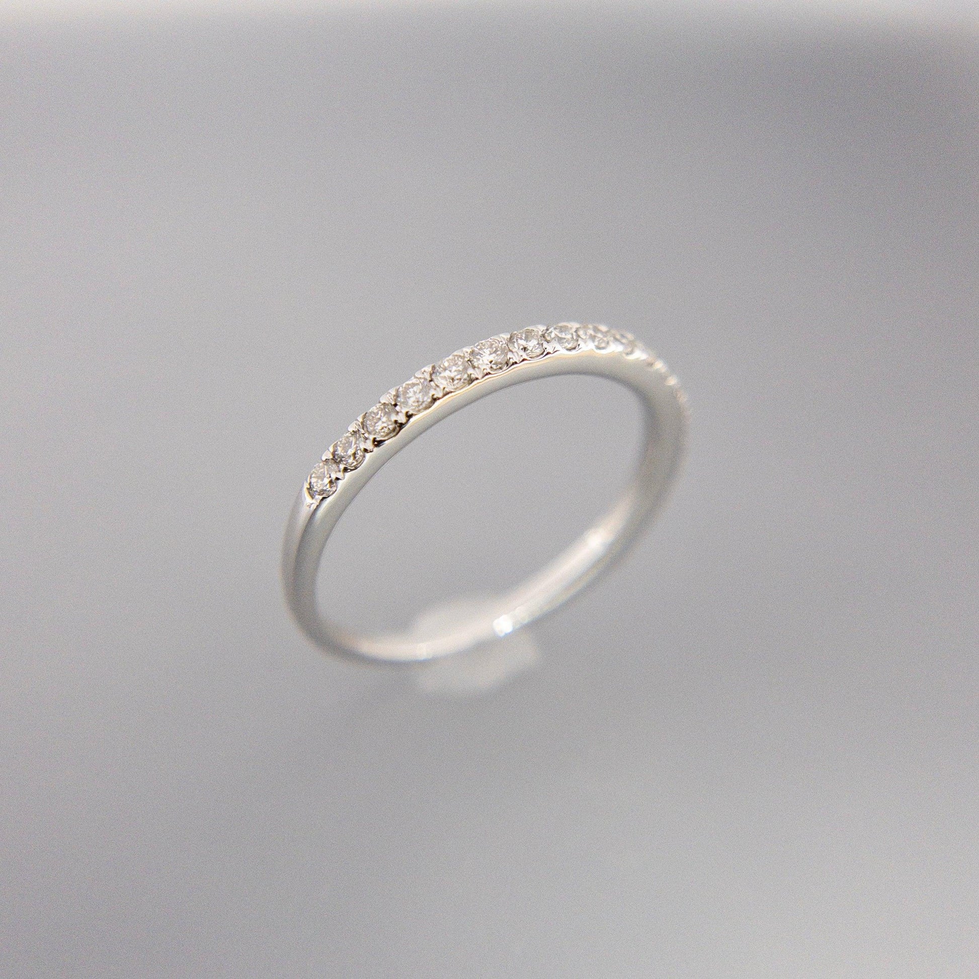 Churumbela con Diamantes 0.33ctw Oro Blanco - Vanessa Joyas