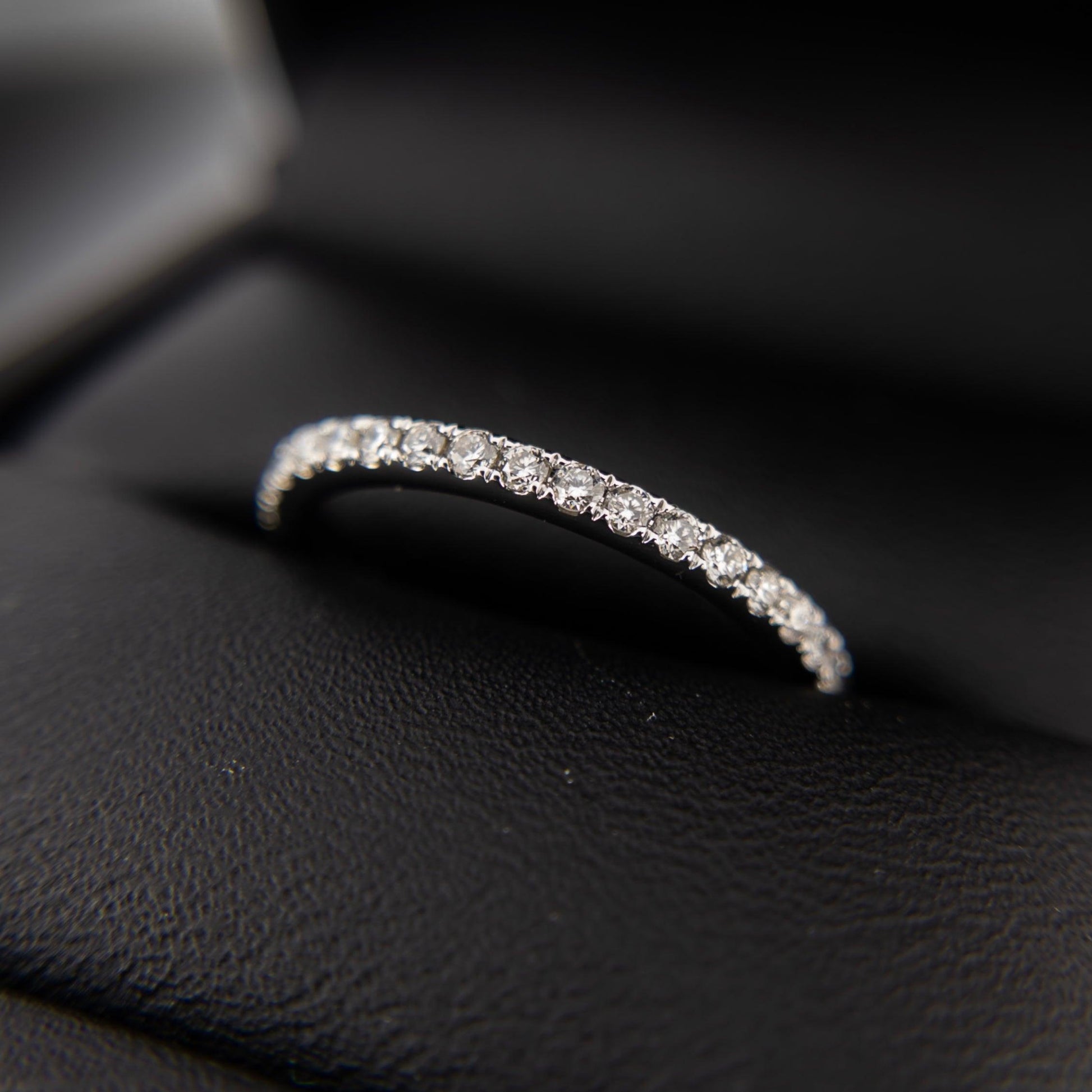 Churumbela con Diamantes 0.33ctw Oro Blanco - Vanessa Joyas