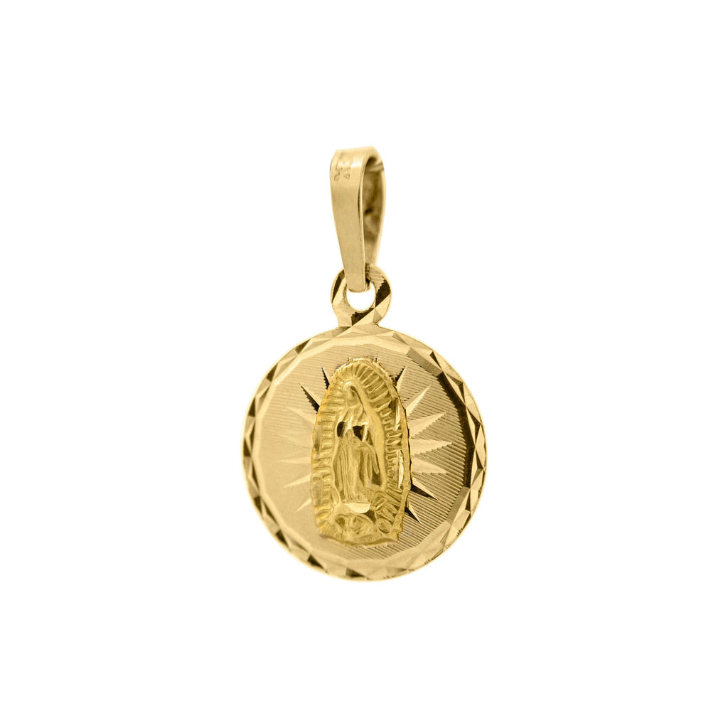 Medalla Oro 10k Virgen de Guadalupe - Vanessa Joyas