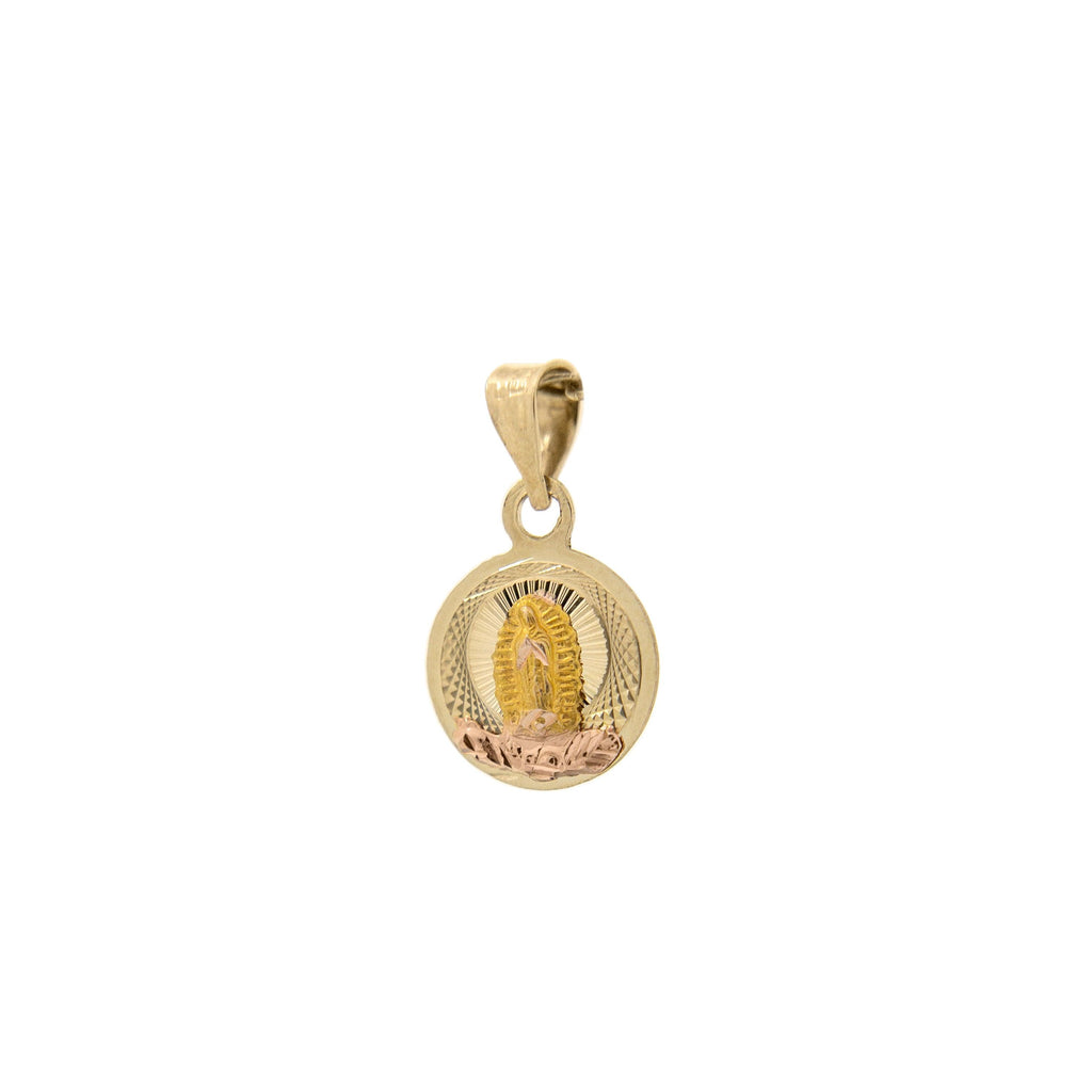 Medallita de la Virgen de Guadalupe Oro 10k - Vanessa Joyas