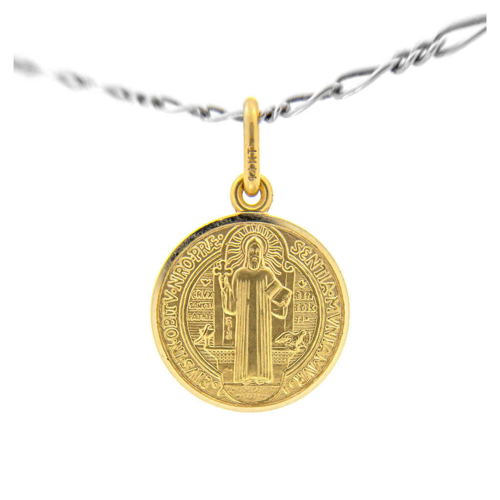 Medalla San Benito pequeña – Joyería DL – Venta online de joyas y