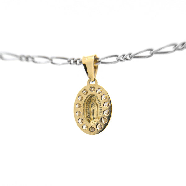 Medalla Virgen de Guadalupe en Oro 10k - Vanessa Joyas