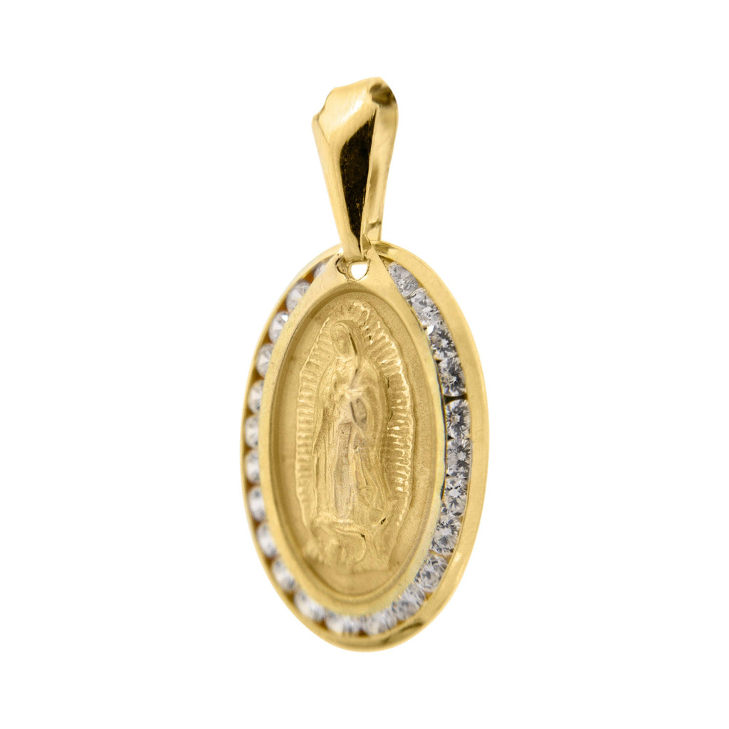 Medalla Virgen de Guadalupe Oro 10k - Vanessa Joyas