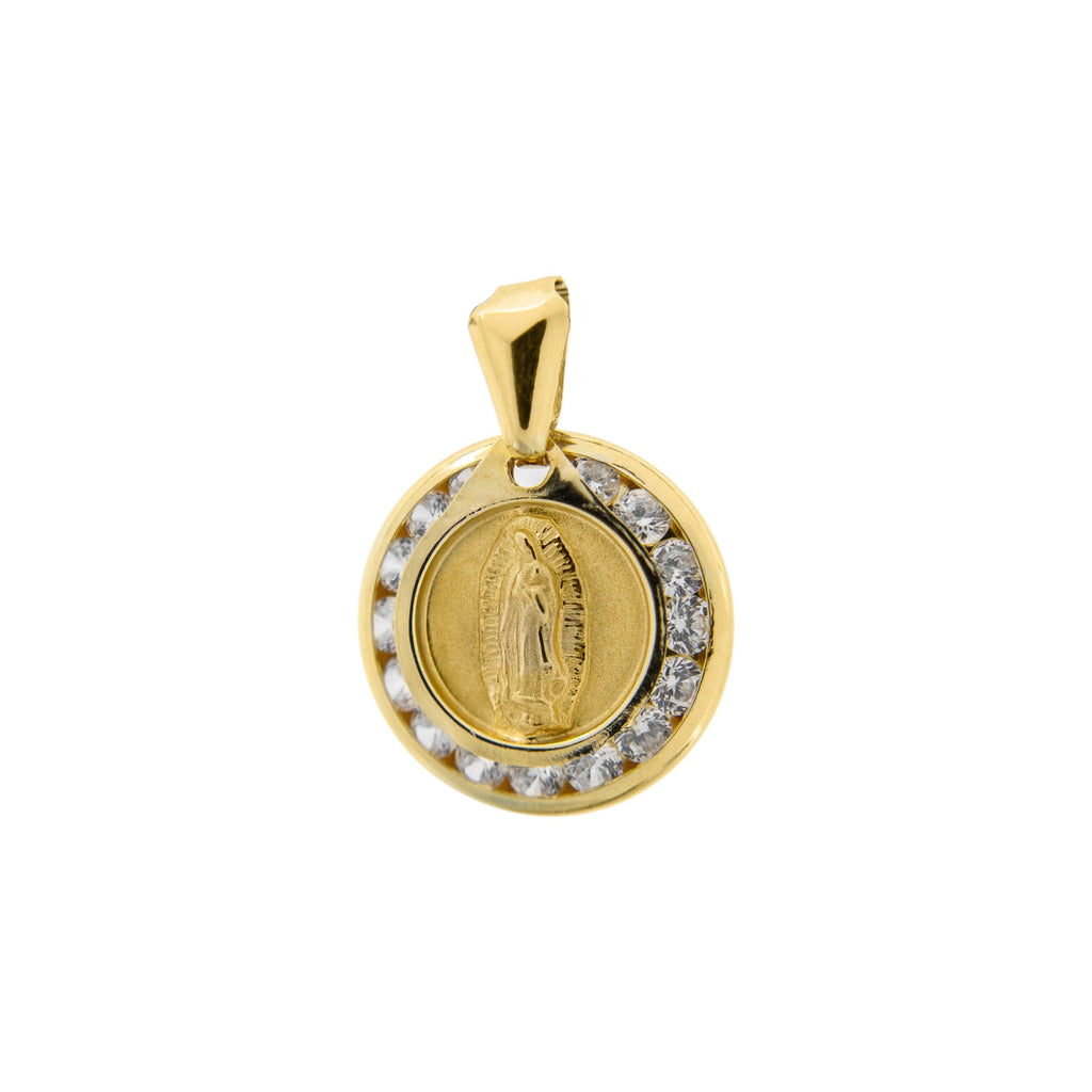Medalla de la Virgen de Guadalupe de Oro 10k - Vanessa Joyas