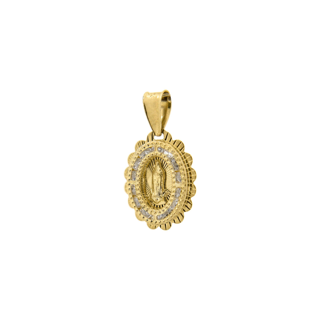 Medalla de Oro 10k Virgen de Guadalupe - Vanessa Joyas
