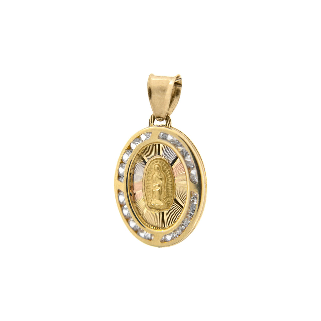 Medalla de la Virgen de Guadalupe en Oro 10k - Vanessa Joyas