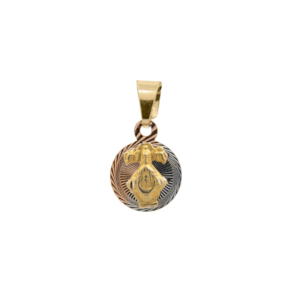 Medalla de la Virgen de San Juan de los Lagos Oro 10k - Vanessa Joyas